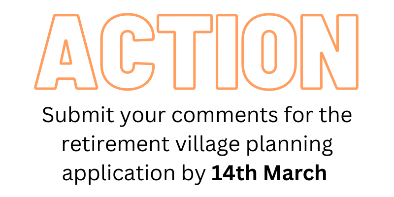Resubmission of planning permission for a Retirement Village